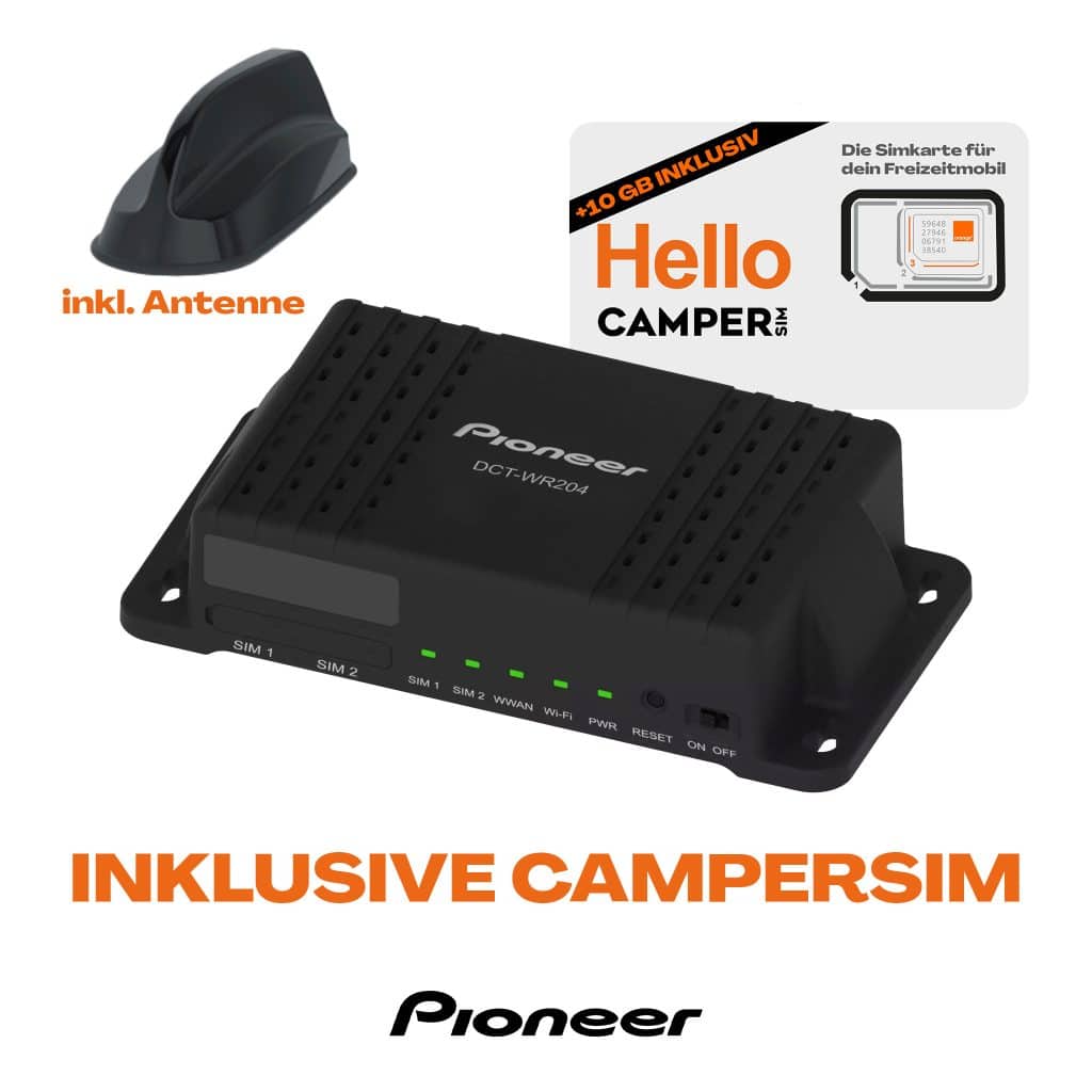 CAMPERNET PRO 5G WLan-Router Antretter & Huber - CAMPERSIM - SIM Karte ...